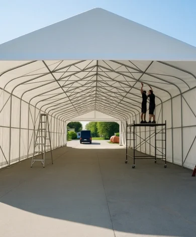 Abri temporaire commercial (390px X 472px)